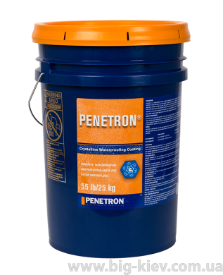 Penetron 25 kg pail. Гидроизоляция бетона