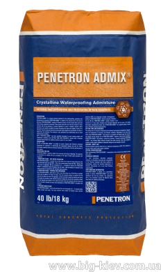 Penetron Admix 18 kg bag. Гидроизоляционная добавка в бетон